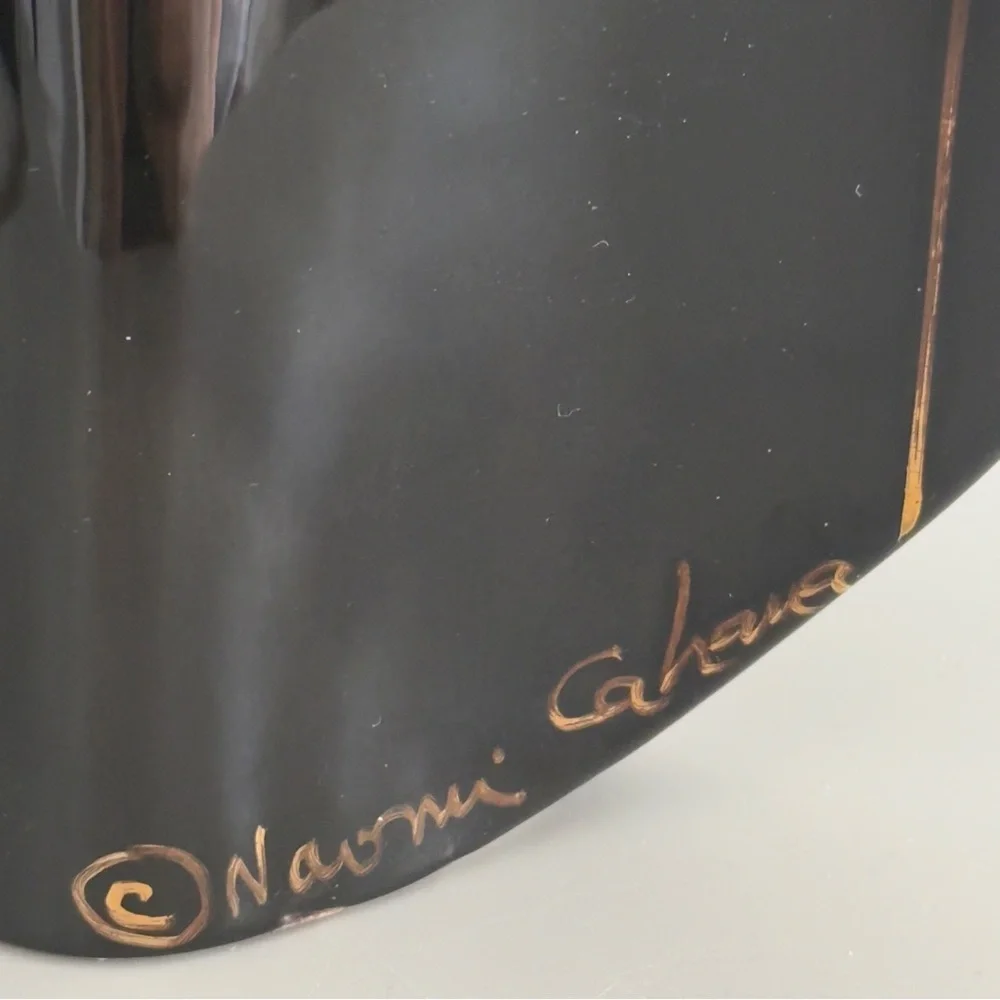 Vintage Naomi Cahana Art Deco Sculptural Vase